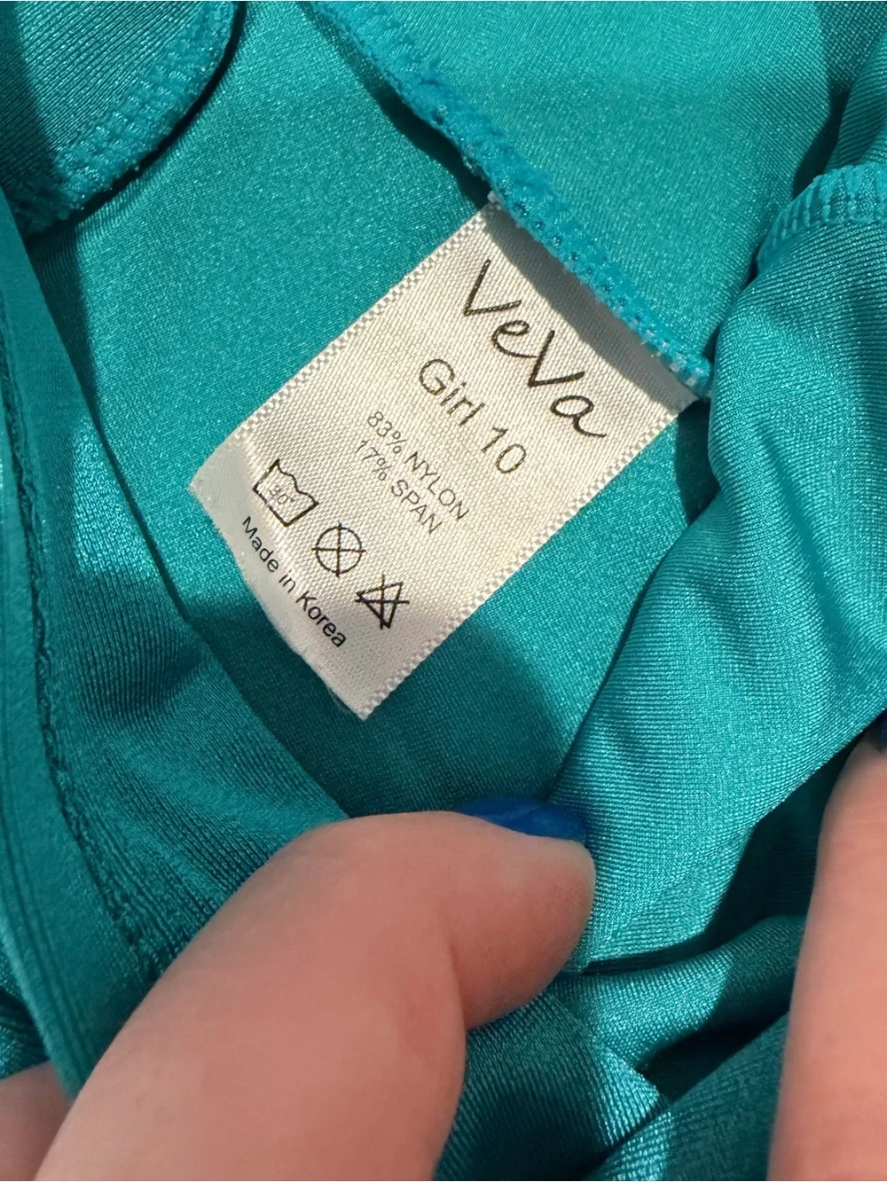 Teal Dance or Gymnastics Shorts for Kids